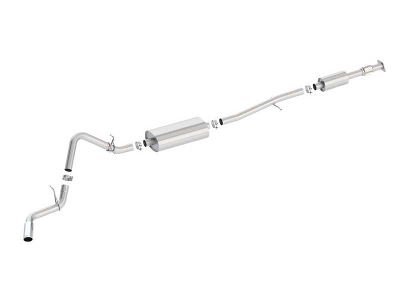Borla 140800 S-Type 3-in Cat-Back Exhaust for 2019-2025 Silverado/Sierra 1500 2.7T