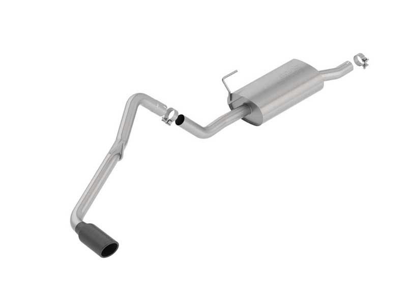 Borla 140802BC S-Type 2.5-in Cat-Back Exhaust for 2005-2019 Nissan Frontier 4.0 CCSB/LB ECLB