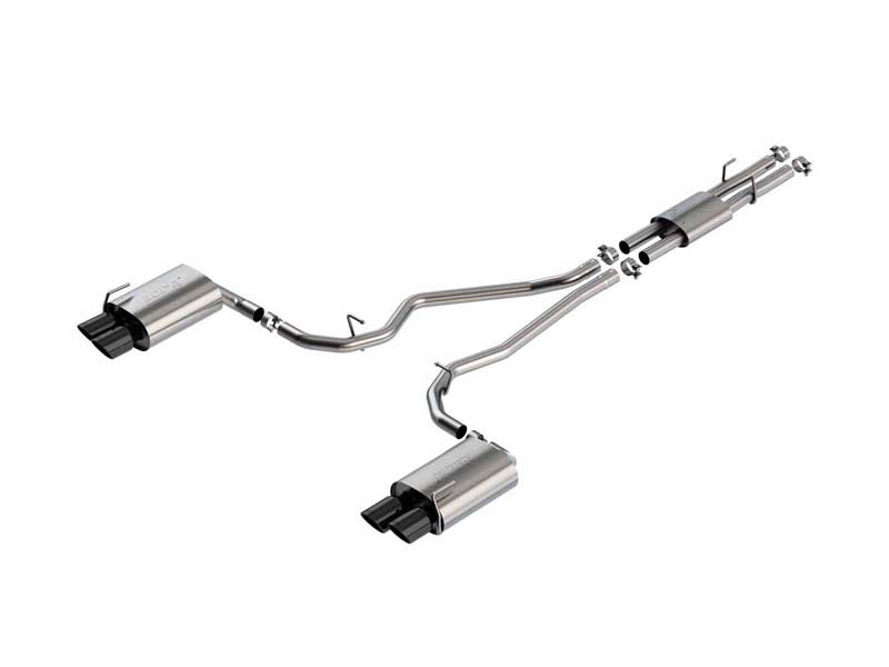 Borla 140821BC ATAK 2.25-in Cat-Back Exhaust for 2020-2023 Explorer ST/Platinum Aviator 3.0