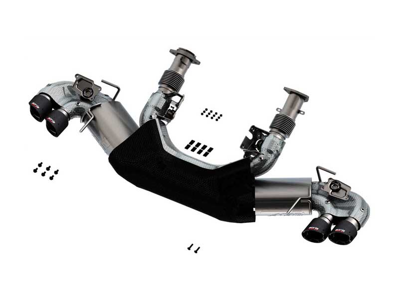 Borla 140839CF ATAK 3-in Cat-Back Exhaust with Carbon Fiber Tip for 2020-2024 Corvette C8 6.2