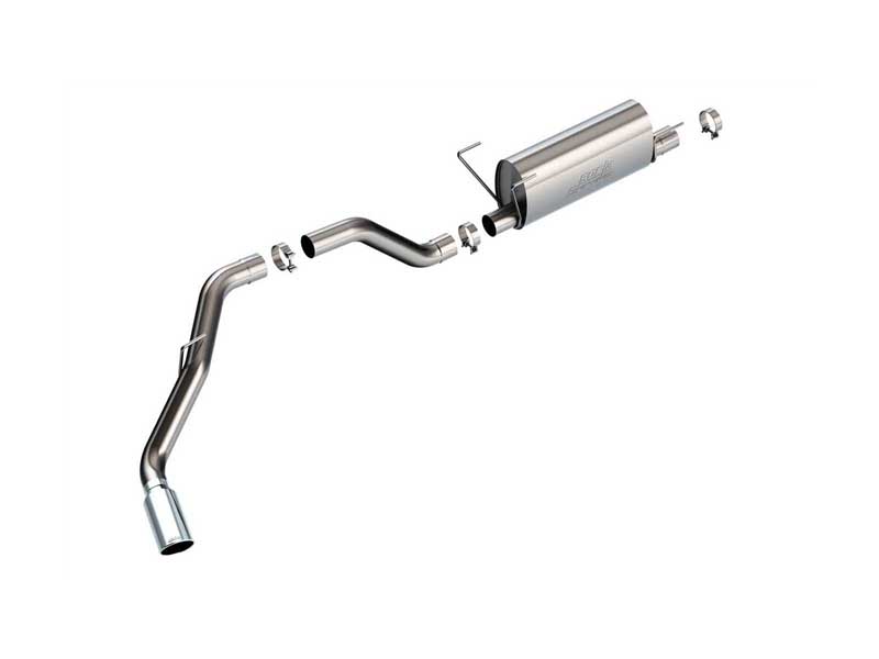 Borla 140851 S-Type 3.5-in Cat-Back Exhaust for 2019-2024 RAM 2500/3500 SRW 6.4 CC/RCLB CCSTB MCSTB