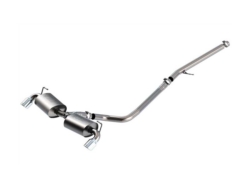 Borla 140882 S-Type 2.5-in Cat-Back Exhaust for 2021-2023 Bronco Sport 1.5 4wd 4-Dr