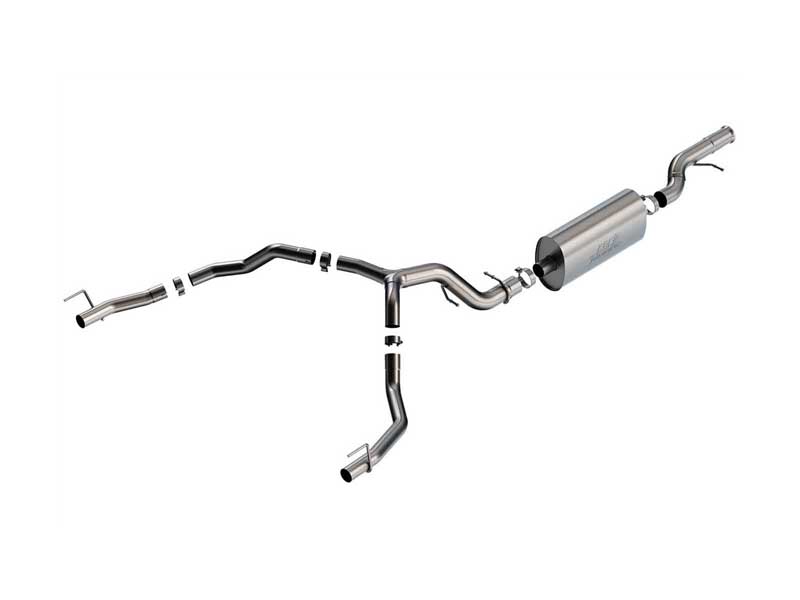 Borla 140889 Touring 3.5" Cat-Back Exhaust Uses OEM Tips for 2021-2023 Escalade 6.2