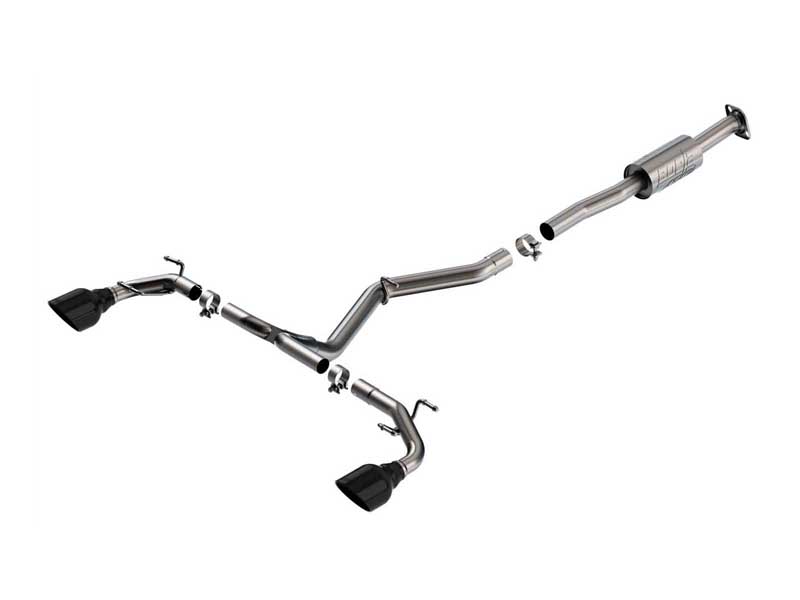 Borla 140910BC ATAK 2.5-in Cat-Back Exhaust with Round 5-in Black Tip for 2022 BRZ/86 2.4 Rwd 2DR