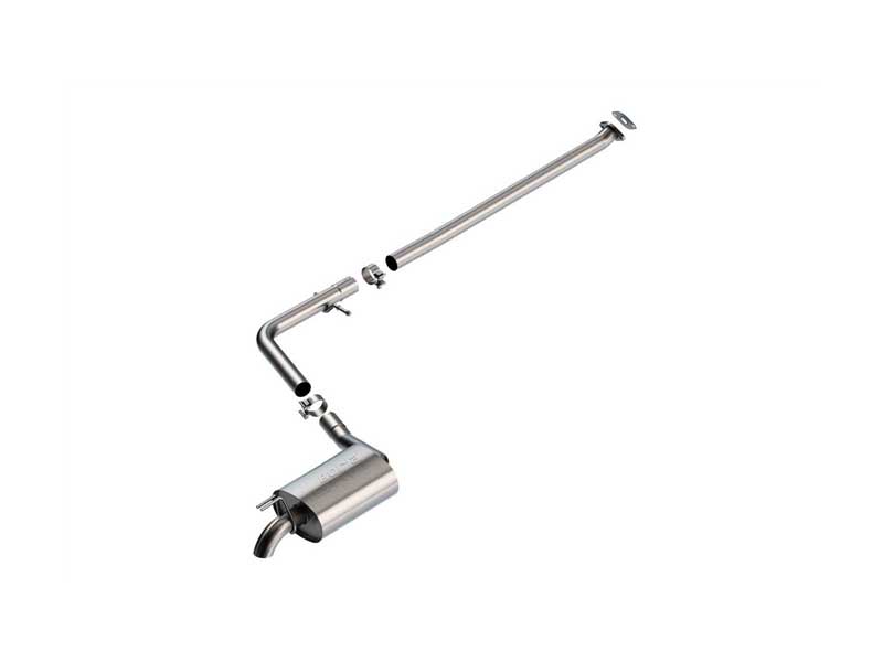 Borla 140920 S-Type 2.25" Cat-Back Exhaust for 2021-2023 Kia K5 LX/ EX/ GT-Line 1.6T FWD