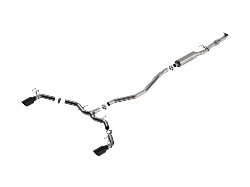 Borla 140922BC S-Type 2.5-in Cat-Back Exhaust for 2022-2025 Integra / Civic Si 1.5