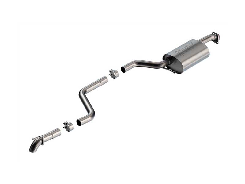 Borla 140924 S-Type 2" Cat-Back Exhaust for 2018-2023 Suzuki Jimny 1.4 Non-US-Model