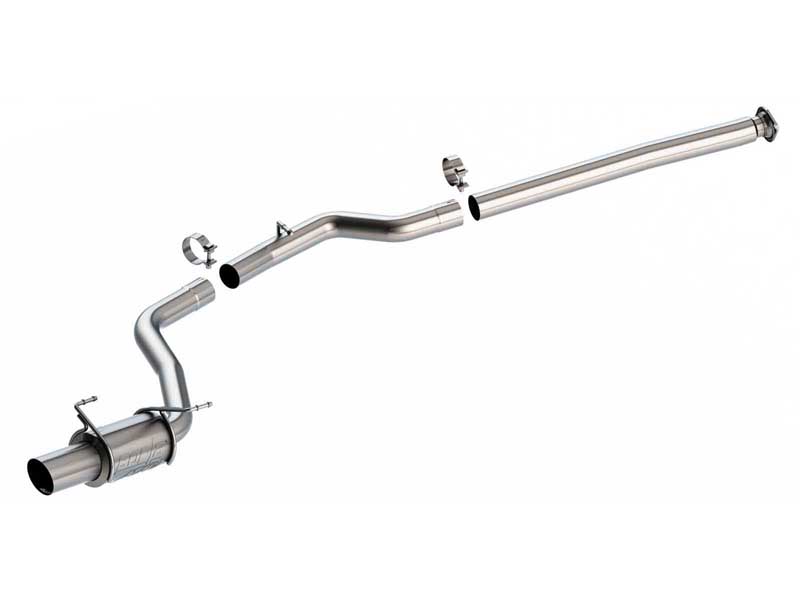 Borla 140931 ATAK 3" Cat-Back Exhaust with 4.5" Stainless Exhaust Tips for 2022-2024 Subaru WRX