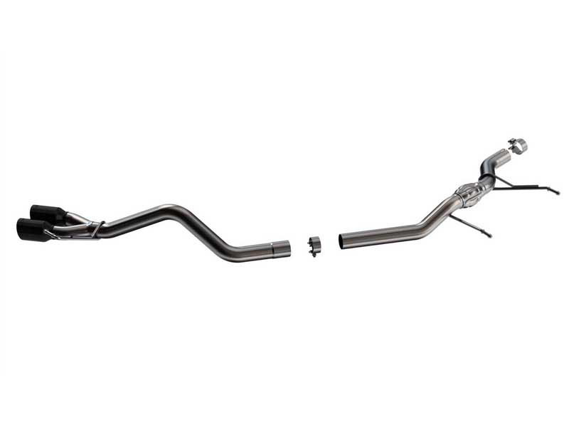 Borla 140937BC S-Type 2.5" Cat-Back Exhaust Round 3.5" Black Tip for 2022-2025 Maverick 2.0