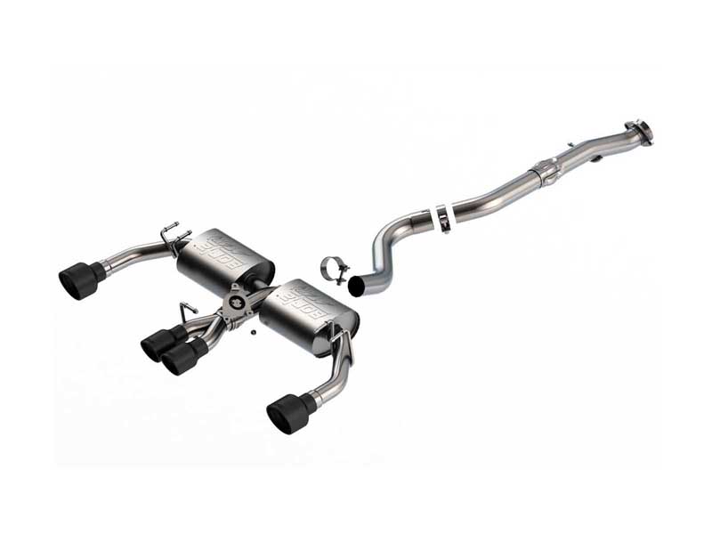 Borla 140942CB ATAK 3" PHP Cat-Back Exhaust with Exhaust Valve & Black Tips, 2023-2024 GR Corolla