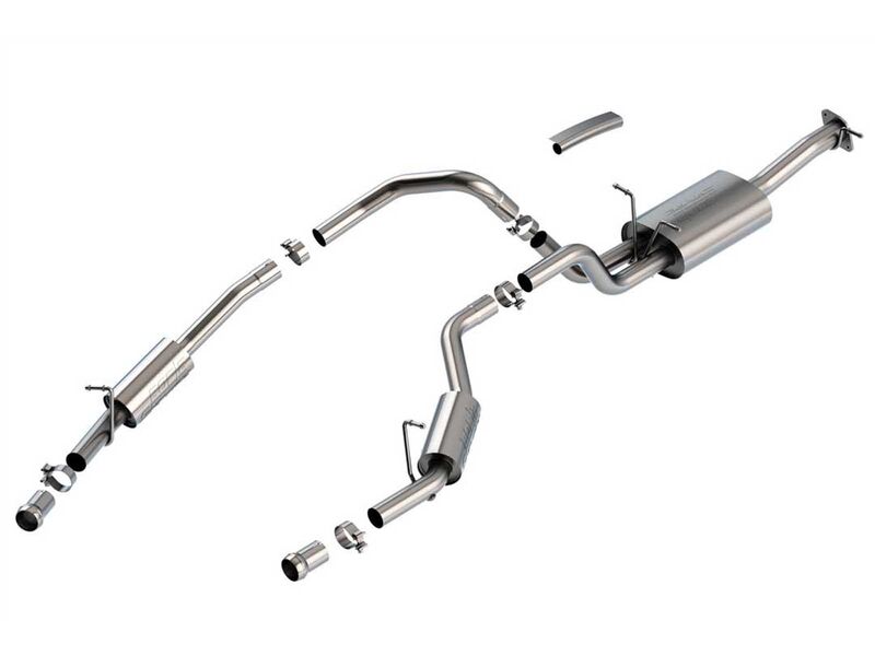 Borla 141030 S-Type 3" Cat-Back Exhaust (Uses Factory Tips) for 2024-Up RAM 1500 3.0 Non-HO