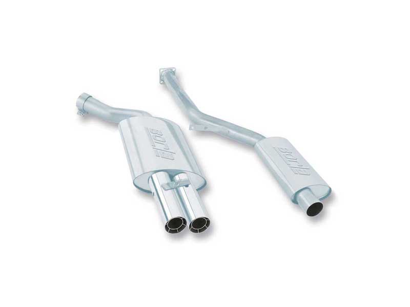 Borla 14276 S-Type 2.5" Cat-Back Exhaust US VERSION Round 2.5" Polished Tip 1979-1982 Porsche 928