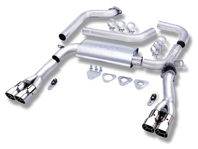 Borla 14555 Stainless 3" Cat-Back Exhaust for 1995-1997 Camaro & Firebird with Dual Cats