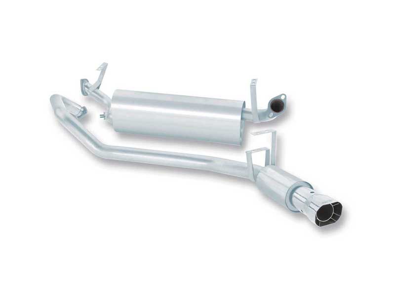 Borla 14590 Touring 2.25-in Cat-Back Exhaust Square 3.8-in Chrome Tip for 1995-1997 Land Cruiser 4.5