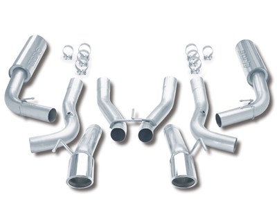 Borla 14663 S-Type Cat-Back Exhaust System for 1996-2002 Dodge Viper GTS & RT-10