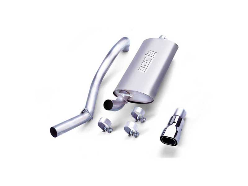 Borla 14728 Touring 2.25" Cat-Back Exhaust for 1997-1999 Jeep Wrangler TJ