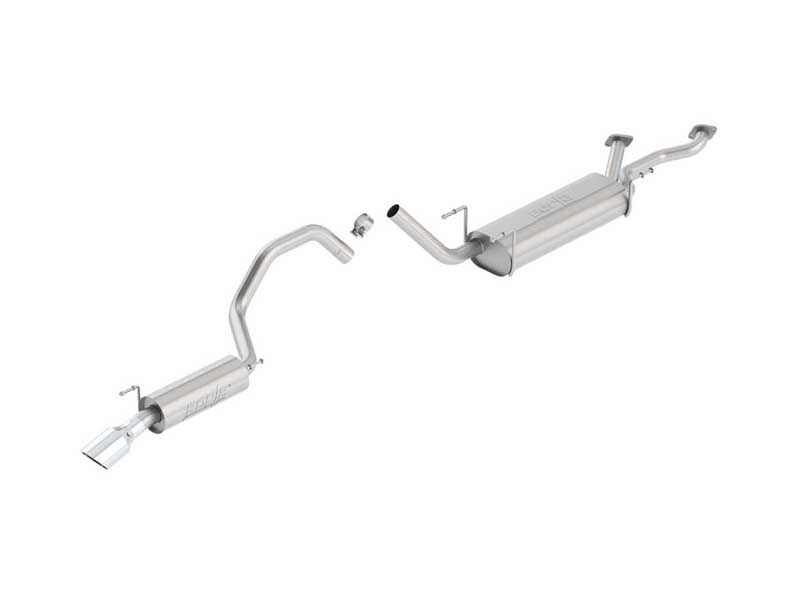 Borla 14814 Touring Stainless Cat-Back Exhaust for 1998-2007 Land Cruiser & LX470 4.7