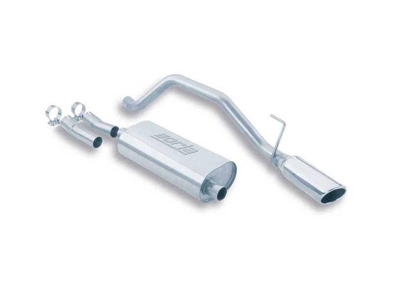 Borla 14836 Touring 2.25-in Cat-Back Exhaust Round 4-in Chrome Tip for 1999-2004 Grand Cherokee 4.0