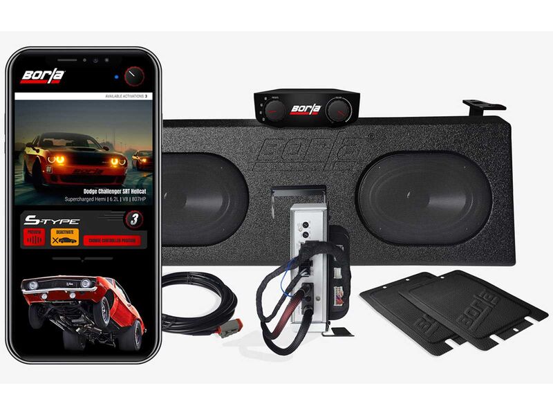 Borla 253100 Active Performance Sound Exhaust for 2021-2024 Mustang Mach-E