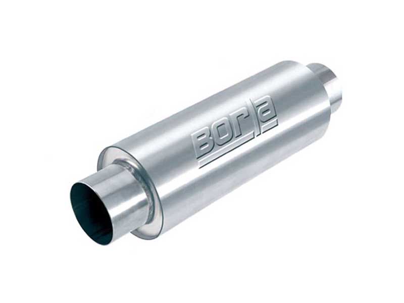 Borla 400374 XR1 4-in In/Out 16-in X 6.25-in Diameter Multicore Muffler (Rotary Eng) with Tip