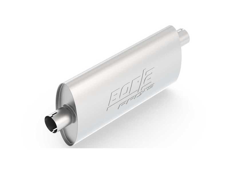 Borla 400483 ProXS Muffler 2.25-in Offset-In 2.25-in Center-Out 19-in X 9.5-in X 4-in Oval W/Notch w