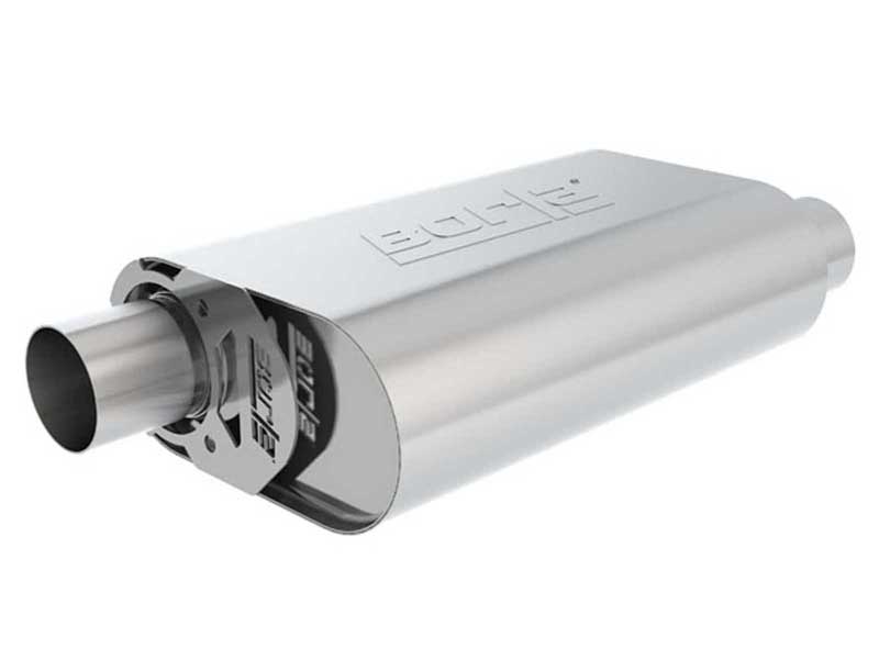 Borla 400822 CrateMuffler 2.5-in Offset-In/Offset-Out S-Type Stock SBC 283/327/350 with Tip