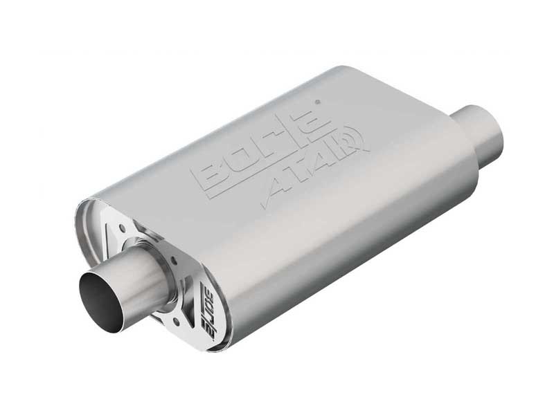 Borla 400852 CrateMuffler 2.5-in Offset-In/Center-Out ATAK Stock BBC 396/402/427 with Tip