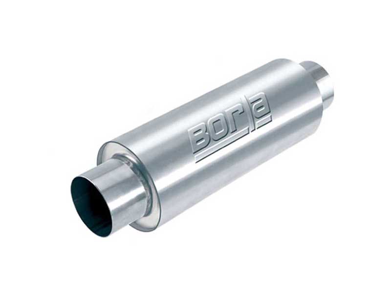 Borla 40086 XR1 Sportsman Muffler Round 15"x5" 3.5" In/Out with Tip