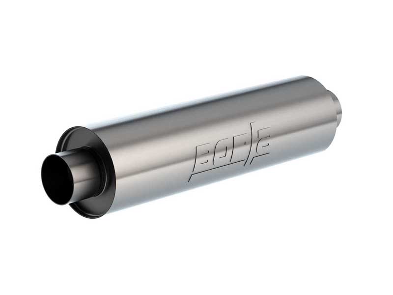 Borla 401624 Specialty Muffler 6.75-in X 24.00-in LG X 3.5-in I.D W/Nipples Un-Notched OAL 29-in wit