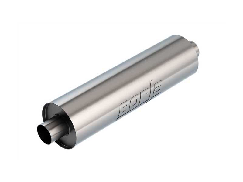 Borla 401664 S-Type Universal Muffler 2.75" Center In/Out 6.75" x 24" Round 29" OAL Truck & SUV