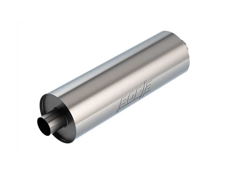 Borla 401665 Touring Universal Muffler 2.75-in Center In/Out 7.75-in x 24-in Round 29-in OAL Truck &