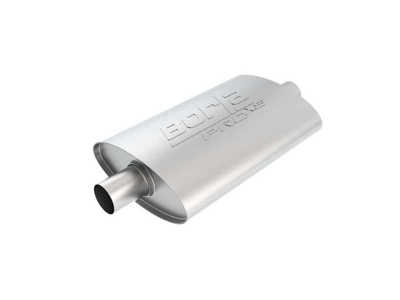 Borla 40347 ProXS Muffler 2-in Center-In 2-in Center-Out 14-in X 9.5-in X 4-in Oval W/O Notch with T