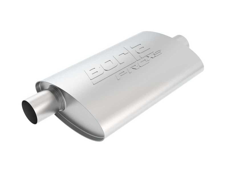 Borla 40357 ProXS Muffler 2.25-in Offset-In 2.25-in Center-Out 14-in X 9.5-in X 4-in Oval W/O Notch 