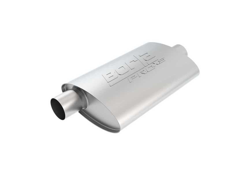 Borla 40358 ProXS Muffler 2.5-in Offset-In 2.5-in Center-Out 14-in X 9.5-in X 4-in Oval W/O Notch wi