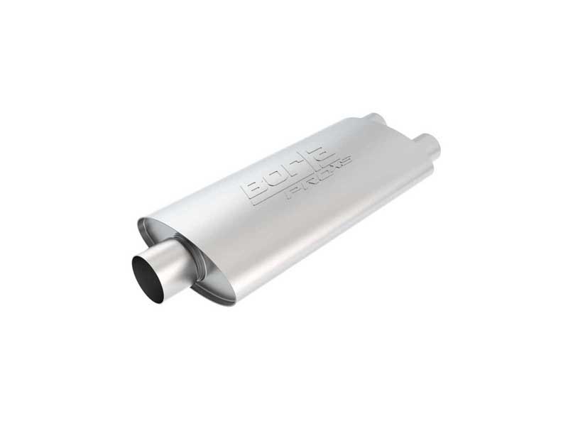 Borla 40670 ProXS Muffler 3-in Center-In 2.25-in Dual Out 19-in X 9.5-in X 4-in W/O Notch with Tip