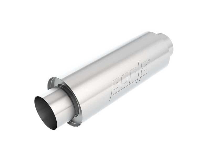 Borla 40741 XR1 Round Multicore Muffler 4-in In/Out 16X6-1/4-in Diameter with Tip