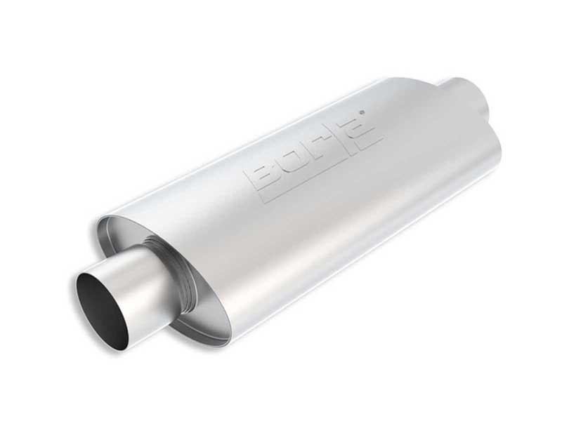 Borla 40948 XR1 Sportsman Muffler 4-in In/Out 16 X 4.25 X7.88 with Tip