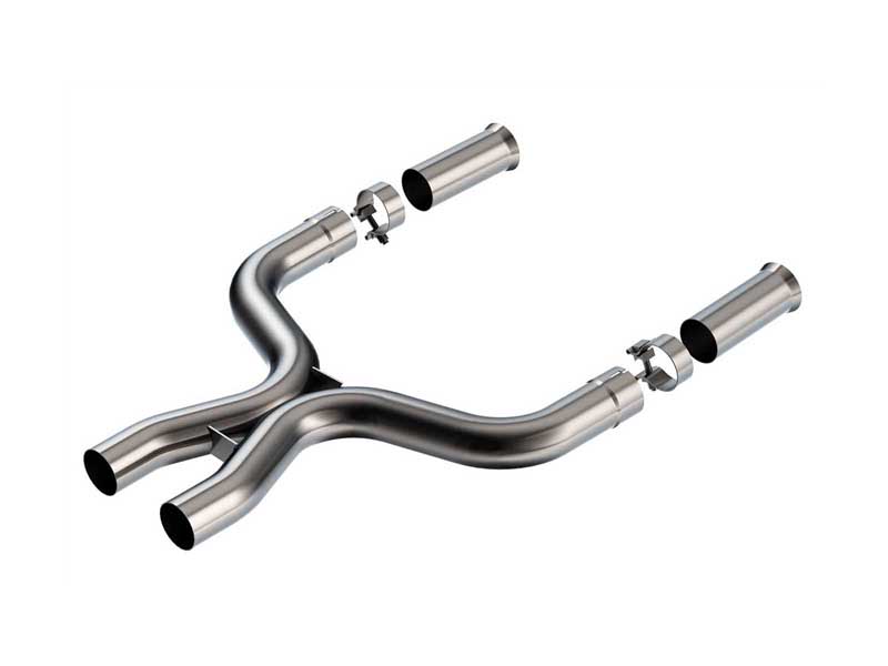 Borla 60513 Stainless 2.75-in X-Pipe X-Pipe for 2011-2014 Mustang GT 5.0 Shelby GT500 5.4