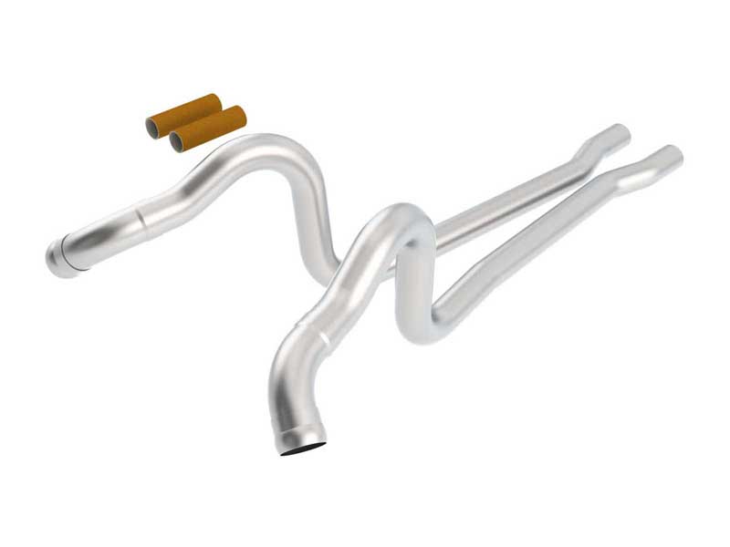 Borla 60521 Stainless 2.75-in Over-Axle Mid-Pipes for 2011-2014 Mustang GT & Shelby GT500