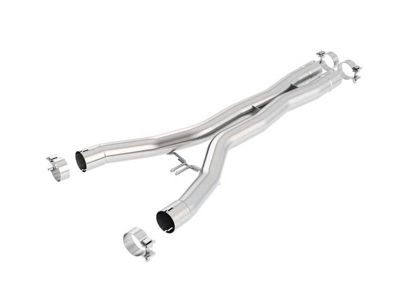 Borla 60548 X-Pipe 2.75" Stainless for 2014-2019 Corvette C7/Z06 6.2