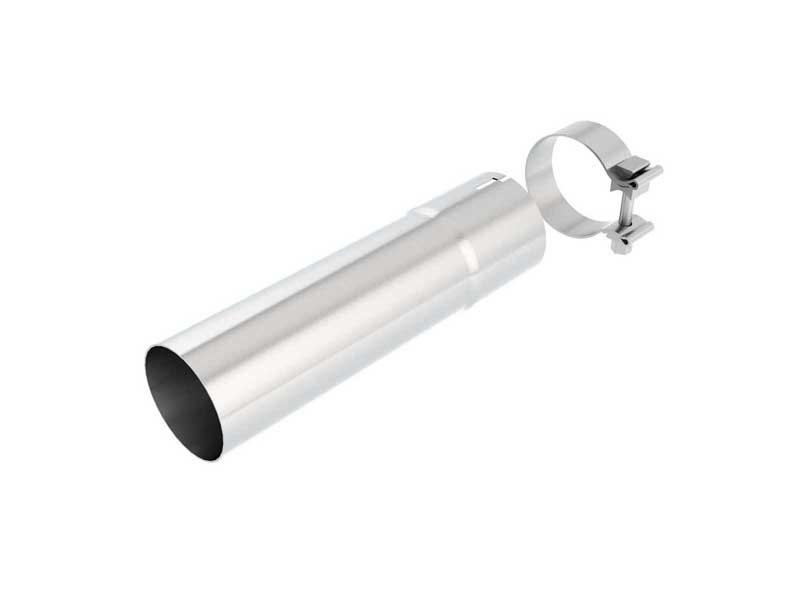 Borla 60554 3-in In/Out 11-in Long Exhaust Adapter Pipe for 2011-2014 F-150 5.0 CCSTB