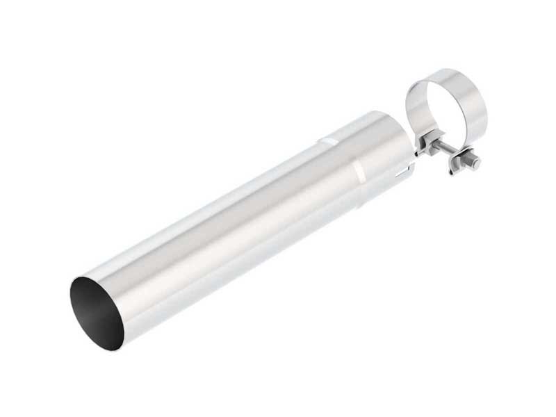 Borla 60556 3-in In/Out 11-in Long Exhaust Adapter Pipe for 2015-2023 F-150 2.7/3.3/3.5/5.0 CCSTB