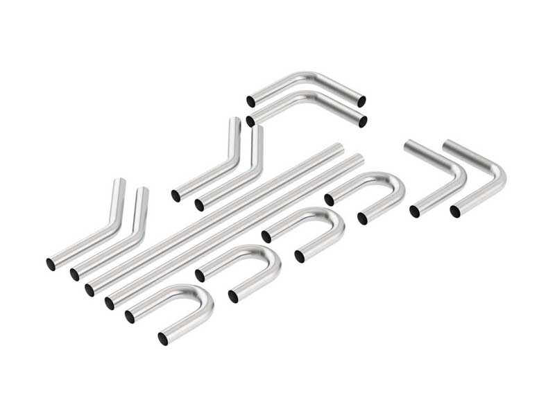Borla 60630 Universal Stainless Hot Rod DIY Header-Back Exhaust Kit with 2.5-in Pipes with Tip
