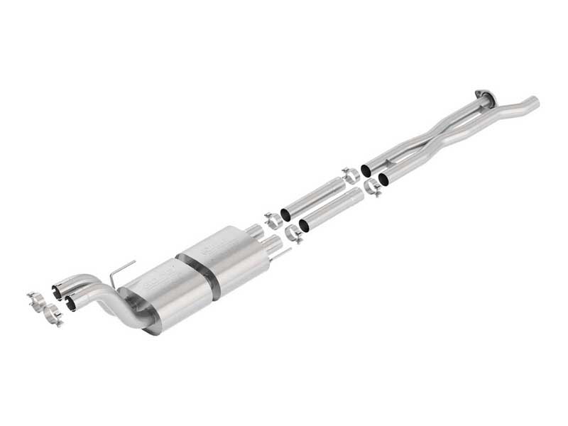 Borla 60638 2.75-in Into 3-in ATAK Mid-Section Exhaust With Y-Pipe for 2017-2020 F150 & Raptor CC/EC