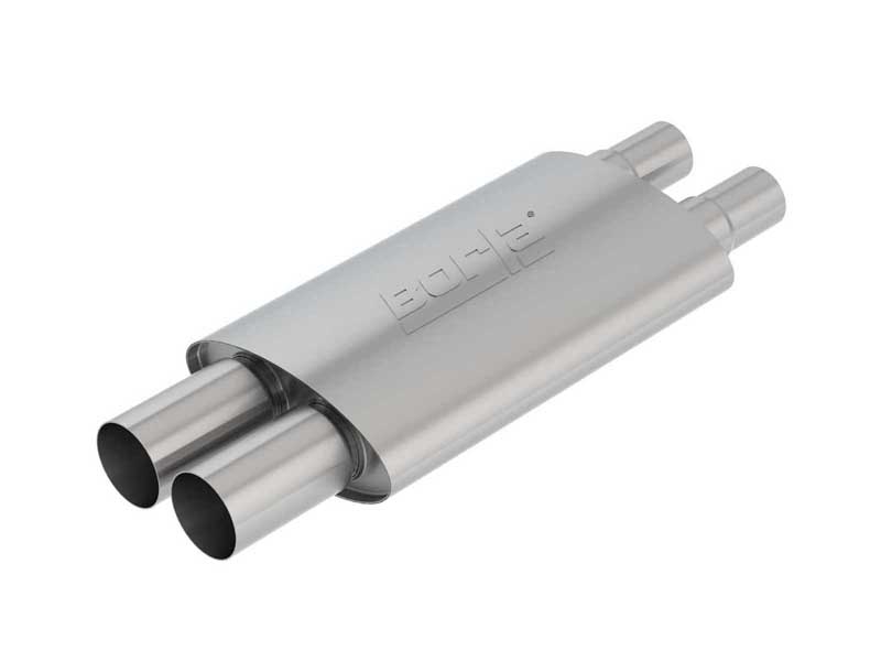 Borla 60661 H-Pipe Resonator With Optional Resonator for 2018-2023 Mustang GT 5.0