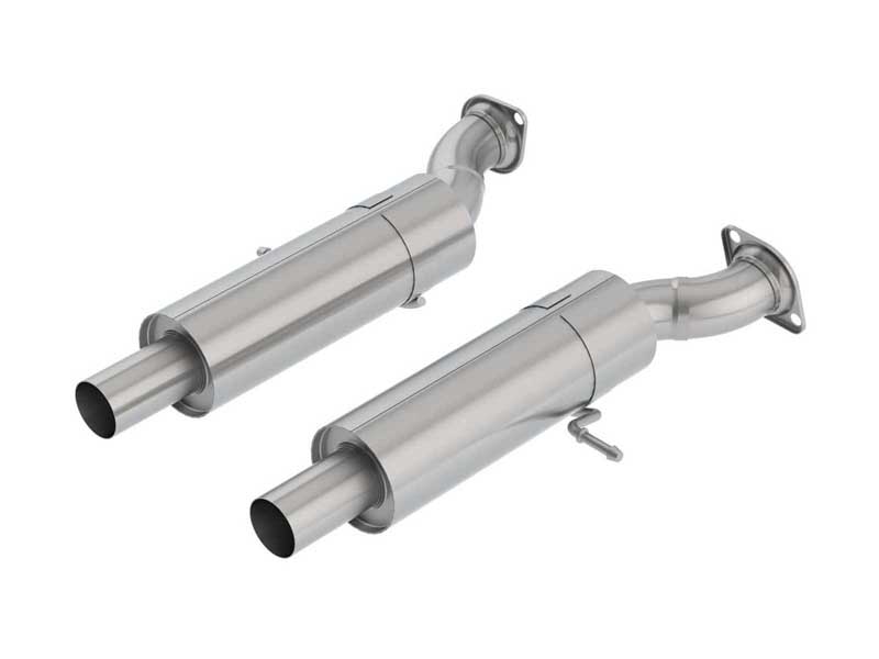 Borla 60694 S-Type 2.75-in Front Resonator Set for 2018-2025 Durango SRT 6.4