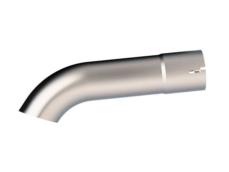 Borla 60700 Turn-Down 2.75-in Brushed Exhaust Tip for 2020-2023 Gladiator JT 3.6