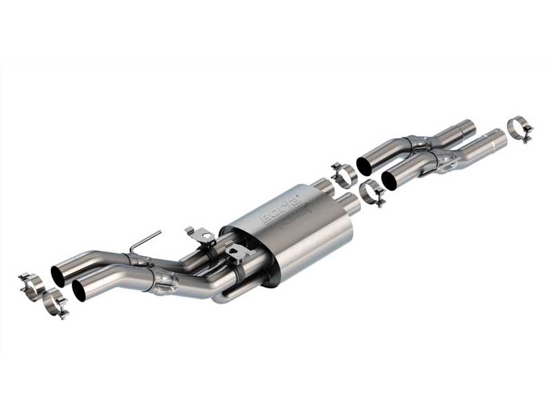 Borla 60728 ATAK 3" Mid-Section Exhaust With Active Exhaust Valves for 2021-2023 F150 Raptor CCSB