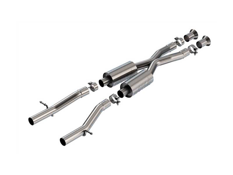 Borla 60738 Mid-Pipes 2.5-in Optional X-Pipe for 2015-2024 RC F 5.0