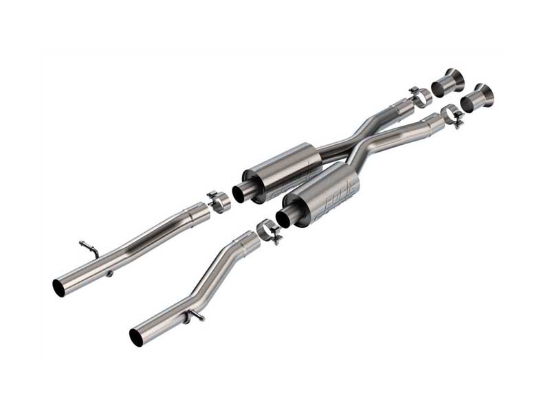 Borla 60739 Mid-Pipes 2.5-in Optional X-Pipe for 2022-2024 IS 500 5.0